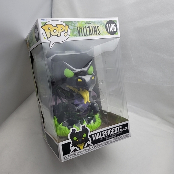 *FINAL PRICE* Funko Pop! Jumbo Disney Villains Maleficent Dragon - Picture 1 of 7